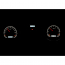 1969 Chevelle VHX Gauge Kit - Black/White