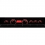 1969-70 Impala / Caprice VHX Gauge Kit - Black/Red