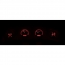1969-70 Mustang VHX Gauge Kit - Black/Red