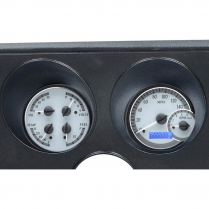 1969 Pontiac Firebird VHX Gauge Kit - Silver/Blue