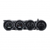 1970-74 Challenger & 70-74 Cuda VHX Gauge Kit Black/White