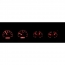 1970-74 Challenger Rally Dash VHX Gauge Kit - Silver/Red