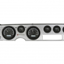 1970-81 Pontiac Firebird VHX Gauge Kit - Black/White