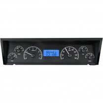 1977-90 Impala & Caprice VHX Gauge Kit - Black/Blue