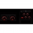1978-82 Corvette VHX Gauge Kit - Black/Red