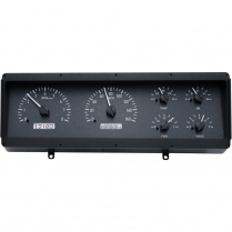 1978-88 Oldsmobile Cutlass VHX Gauge Kit - Black/White