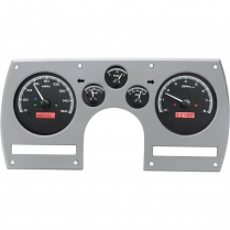 1982-89 Camaro VHX Gauge Kit - Black/Red