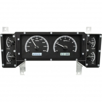 1984-87 Buick Regal VHX Gauge Kit - Black/White