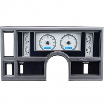 1984-87 Buick Regal VHX Gauge Kit - Silver/Blue