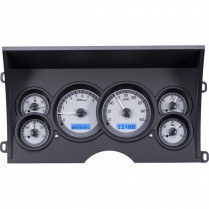 1988-94 Chevy/ GMC Pickup VHX Gauge Kit - Silver/Blue