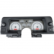 1990-92 Camaro VHX Gauge Kit - Silver/Red