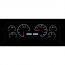 1990-93 Mustang VHX Gauge Kit - Black/White