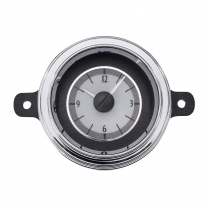 1949-50 Ford Pass Car VHX Analog Clock - Silver/Blue