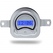 1951 Ford Passenger Car VHX Digital Clock - Silver/Blue