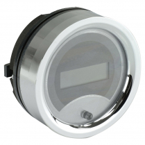 1955-56 Chevy Digital Clock VHX Gauge Kit Only - Black/White