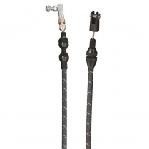 Vintage Series LS1 Throttle Cable Black Wrap w/Blue Tracers