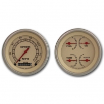 Vintage Series 3-3/8" Speedo/Quad Set -SLC
