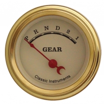 Vintage 2-1/8" Gear Selector Gauge w/o Overdrive - GLF
