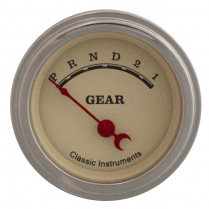 Vintage 2-1/8" Gear Selector Gauge without Overdrive - SLF