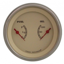 Vintage 3-3/8" Dual Fuel & Oil - SLC