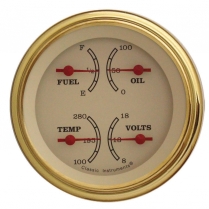 Vintage 3-3/8" Quad 240-33 OHM - GLC