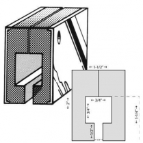 Roadster Duvall Rubber Wiper Bracket