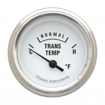 White Hot 2-1/8" 140-280 F Trans Temp Gauge - SLC