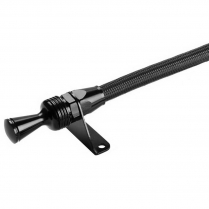 Locking Engine Dipstick Universal Fit 1/4" NPT - all Black