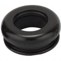 Hi-Top Upper Shift Boot Bezel with 5/8" O-Ring - Black Alum