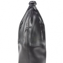 Hi-Top Round Shift Boot & 3/8"-24 Top Bezel Only - Black