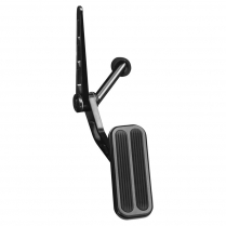 1955-57 Chevy Pass Throttle Pedal Assembly - Black & Rubber