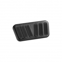 1955-57 Chevy Pass Auto Power Brake Pad - Black & Rubber