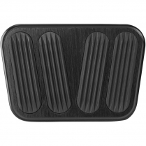 1988-98 Chevy Truck Brake /Clutch Pad Black Ball Milled Alum