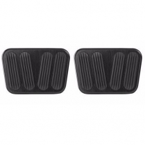 1967-69 Camaro Clutch or Brake Pad - Black Alum & Rubber