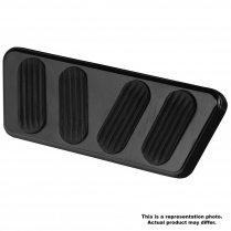 1969-70 Mustang Brake Pad - Black Aluminum & Rubber