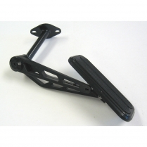 1968-72 Nova Throttle Pedal Assembly - Black Alum & Rubber