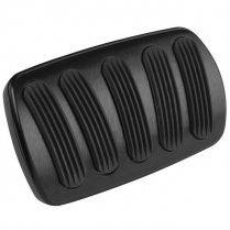 1967-72 GM Pickup Curved Auto Brake Pedal Pad - Black Rubber
