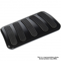 1967-72 Chevy C-10 Curved Auto Brake Pedal Pad- Black Rubber