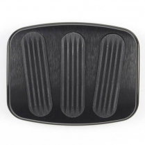 1973-77 Bronco Auto Non Power Brake Pad - Black & Rubber