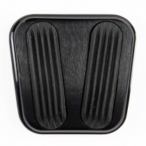 1960-66 Chevy/GMC P/U Curved E-Brake Pad - Black & Rubber