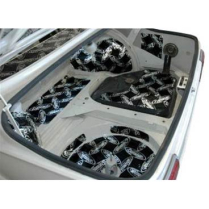 1968-76 BMW 2002 Coupe Dynamat Custom Cut Trunk Floor Kit