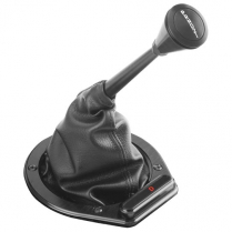 Horizontal Round LED GM 200R Shifter Boot Ind Kit - Black