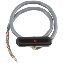 Horizontal LED 3 Speed Dash Indicator without Sensor - Black