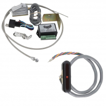 Vertical LED 727/904/518 Dash Indicator with Sensor - Black