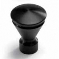 Lokar Style Dash Knob with 3/16" Hole - Black