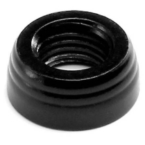 Lucille Style Dash Bezel 7/16-28 Female Threads - Black