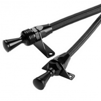 1937-53 Ford Flathead Flexible Engine Dipstick - Black SS