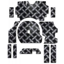 1979-93 Mustang Fastback Dynamat Custom Cut Trunk Kit