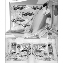 1967-69 Camaro/Firebird Dynamat Custom Cut Under Rear Seat