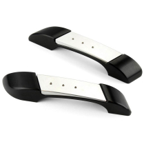 Goolsby Edge Interior Door Pull Std Uph Ready Insert - Black